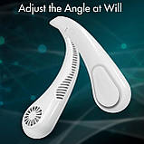 Безлопатевий шийний вентилятор, акумуляторна батарея ємністю 5000 мА·год, максимальний час роботи 21 год, 4, фото 7