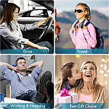 Безлопатевий шийний вентилятор, акумуляторна батарея ємністю 5000 мА·год, максимальний час роботи 21 год, 4, фото 3