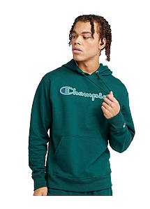 Толстовка чоловіча Champion Powerblend Fleece Pullover Hoodie 2 M Green