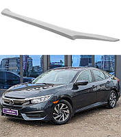 Спойлер Honda Civic X 16-21 SDN (LIP стеклопластик, под покраску)