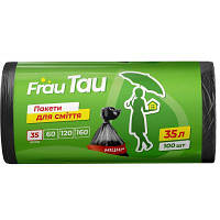 Пакеты для мусора Frau Tau Черные 35 л 100 шт. (4820195508190) MM