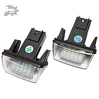 Фонарь подсветка номера led 407 Peugeot 634099 6340F9 6340E8