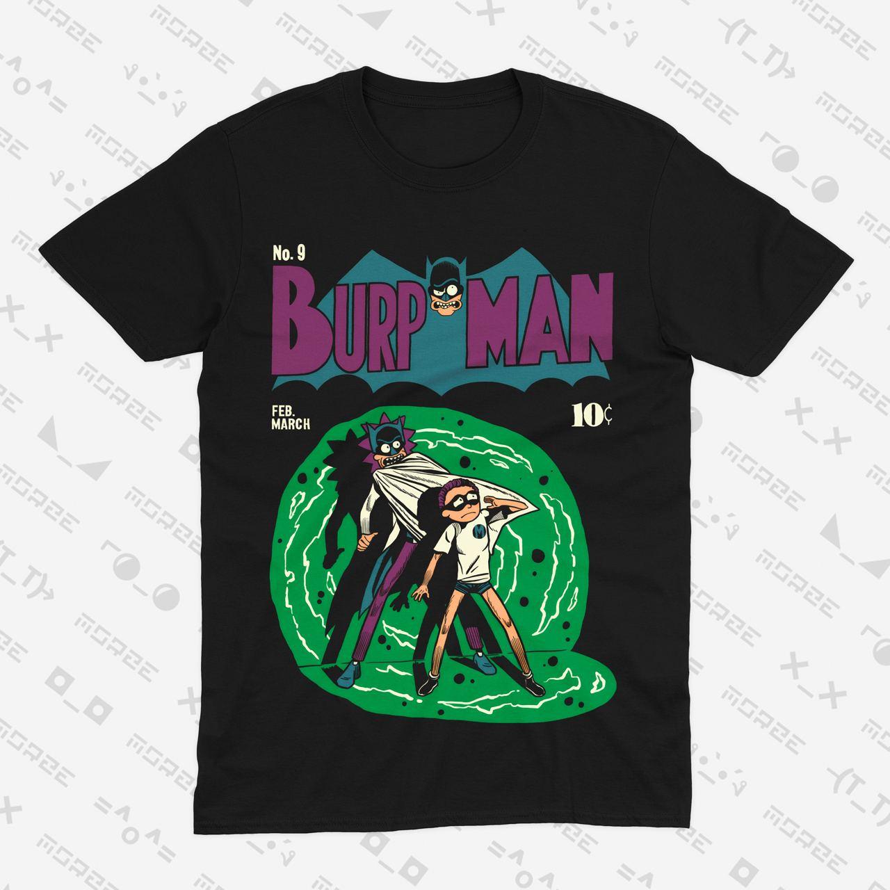 Футболка чорна Morze Rick and Morty V2 L
