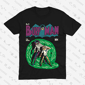 Футболка чорна Morze Rick and Morty V2