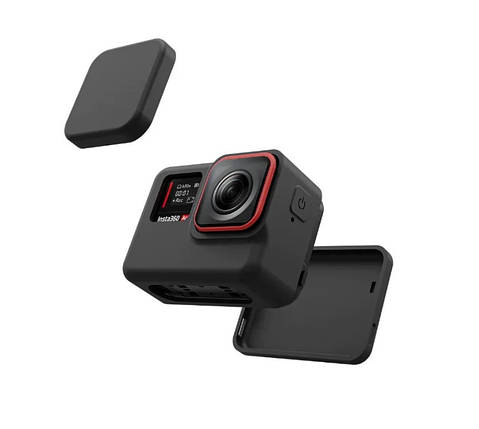 Силіконовий чохол для Insta360 Ace із захистом екранів і лінзи Telesin S6-PTC-02, фото 1