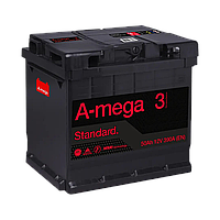 Аккумулятор авто Мегатекс A-mega Standard (М3) 6СТ-50-АЗ (прав) ТХП 390