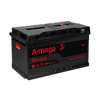 Аккумулятор авто Мегатекс A-mega Standard (М3) 6СТ-80-АЗ (прав) euro ТХП 760