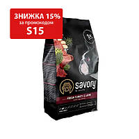 Сухой корм Savory Fresh Turkey & Lamb Adult Small Breed для собак малых пород с индейкой и ягненком 3 кг