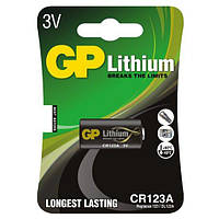 Батарейка GP Lithium Pro CR123A 3В 1 шт