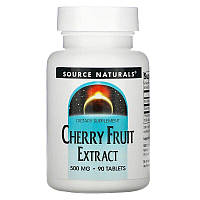 Натуральная добавка Source Naturals Cherry Fruit Extract 500 mg, 90 таблеток CN13633 SP