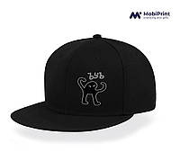 Кепка Snapback Черный кот (ЪуЪ СКА) Черный (9276-1331-BK)