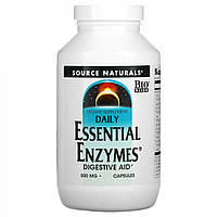 Натуральная добавка Source Naturals Daily Essential Enzymes 500 mg, 60 капсул CN12621 SP