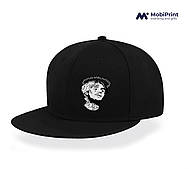 Кепка Snapback з принтом Лил Пип (Lil Peep) Чорний