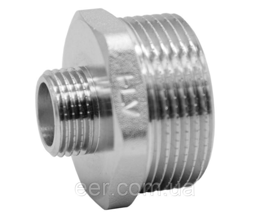 Ніпель редукційний 3/8"x1/4" НР/НР