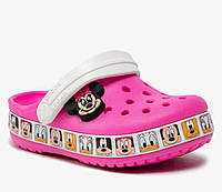 Шлепанцы детские Crocs FI Minnie Mouse Band 207720 цвет Розовый 20,5 см-21 см