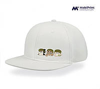 Кепка Snapback ВСУ котики Белый (9276-3739-WT)