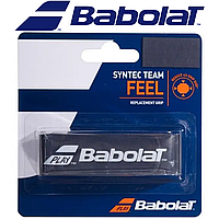 Ручка для теннисной ракетки грип Babolat SYNTEC TEAM X1, черная