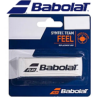 Ручка для теннисной ракетки грип Babolat SYNTEC TEAM X1, белая