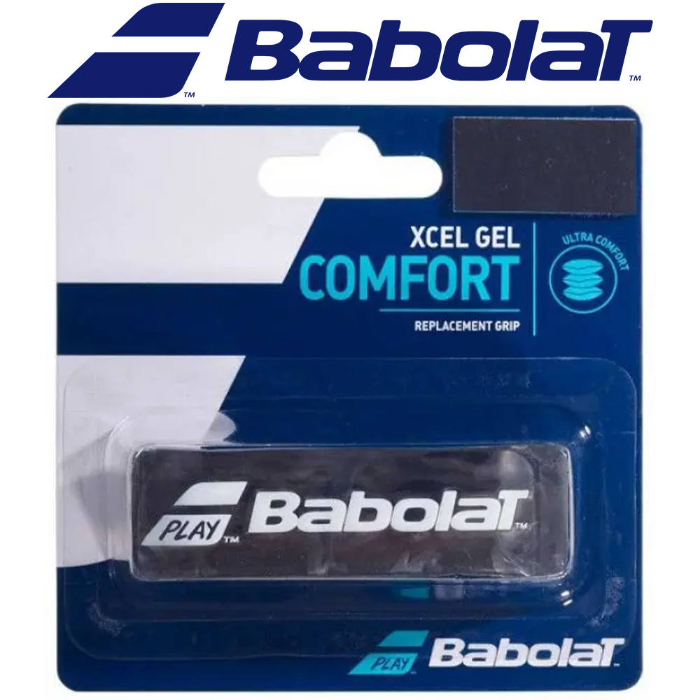 Ручка для тенісної ракетки грип Babolat XCEL GEL X1, чорний