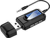Адаптер Bluetooth ПК USB BT5.0 3,5 мм Уцінка