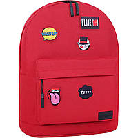 Рюкзак на 17 литров Bagland Молодежный W/R 148 красный (00533662 Ш)