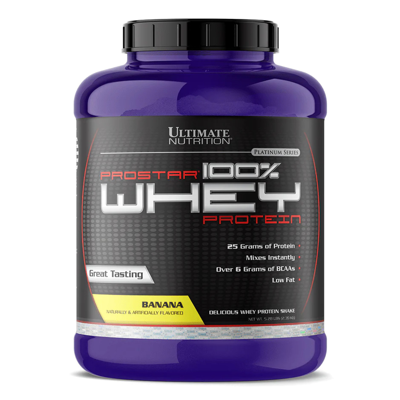 Prostar Whey 5.28lb - 2390g Banana EXP - фото 1 - id-p2184927928