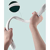 Безлопатевий підвісний шийний вентилятор A8, невеликий німий вентилятор, лінивий USB, фото 4