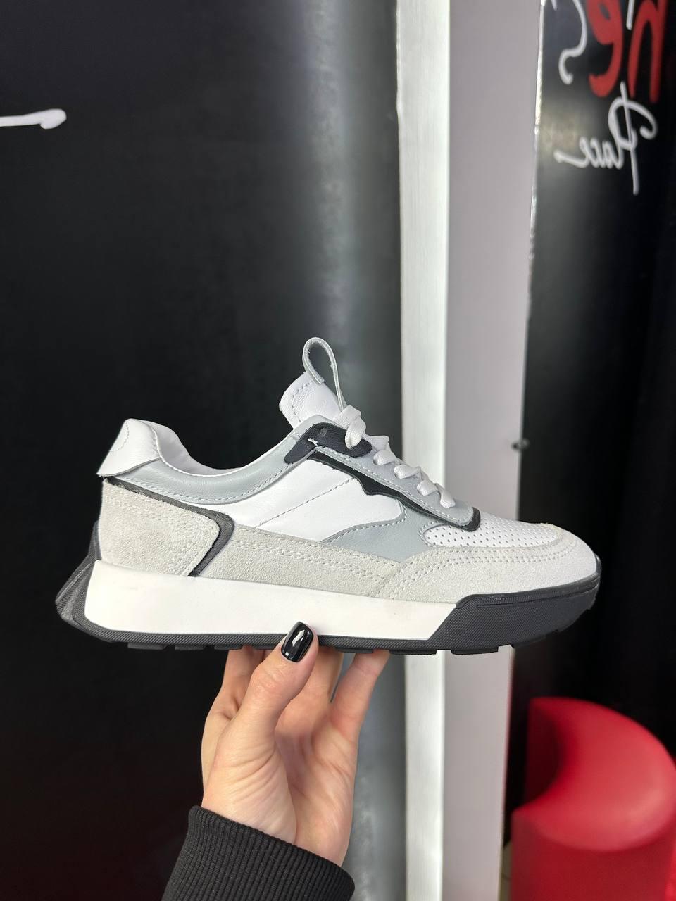 Кросівки жіночі Best Vak сірі повсякденні демісезонні, фото 1