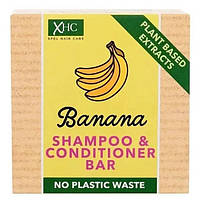 Твердый шампунь кондиционер Банан Xhc Shampoo & Conditioner Bar 2 in 1 Banana 60 г