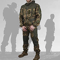 Мужской тактический костюм Горка (48-58р) камуфляжный для военных весна-лето Саржа