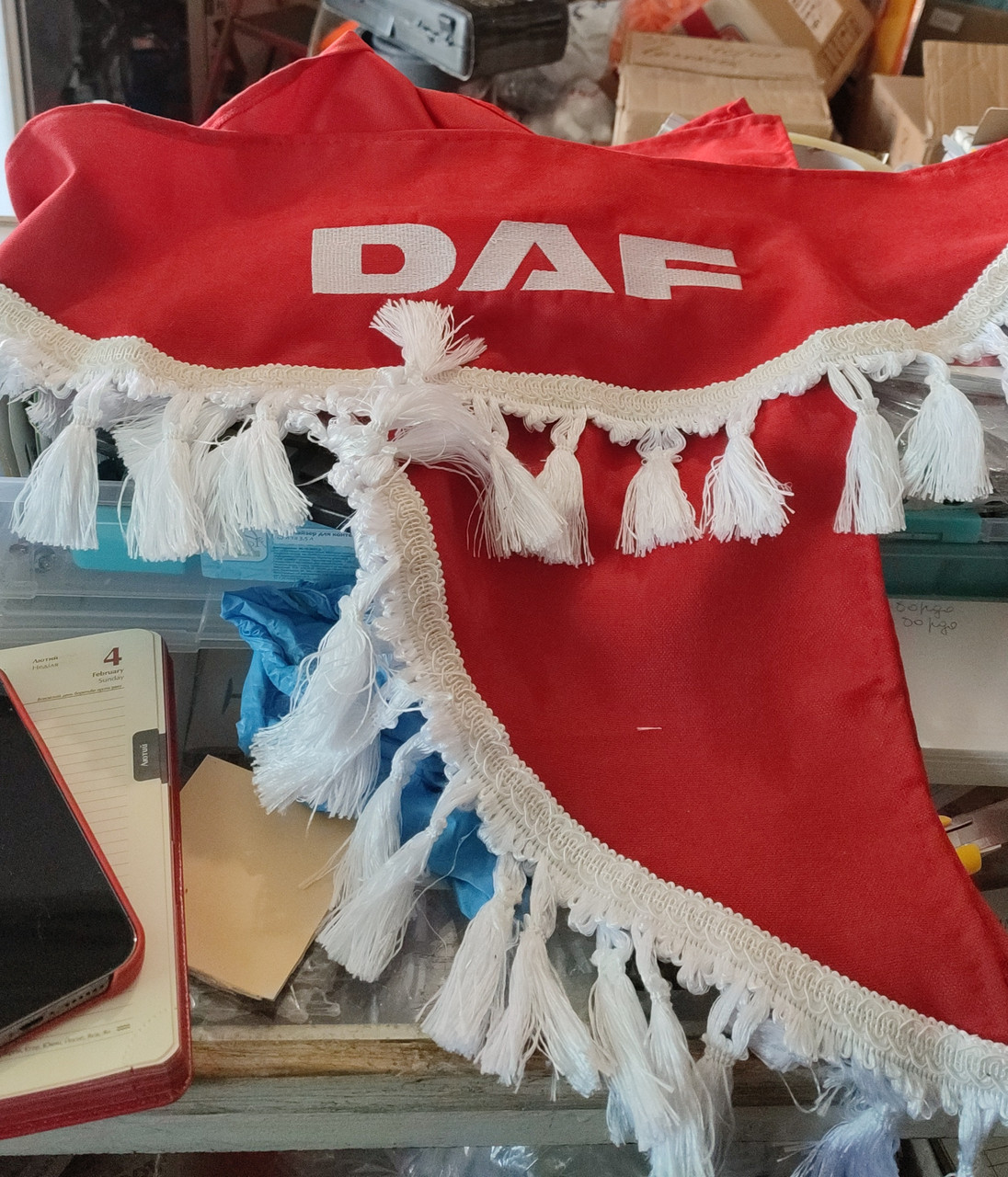 Штори для вантажних автомобілів Daf