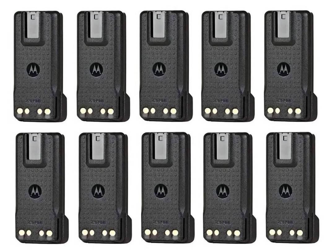 10 шт Змінний акумулятор Motorola IMPRES PMNN4544A 2450 mAh для радіостанцій Motorola dp4400, dp4600, dp4800