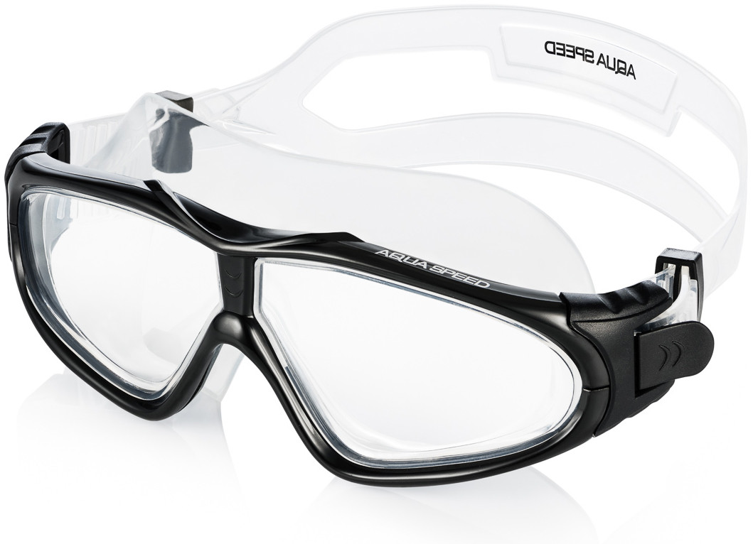 Окуляри для плавання Aqua Speed ​​SIROCCO 3117 чорний Уні OSFM