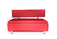Офисный диван Rimos Konor с нишей 120х55х75 см Красный (Z-28_120)