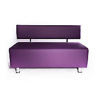 Офисный диван Rimos Konor без нишы 120х55х75 см Фиолетовый (Z-28_120)
