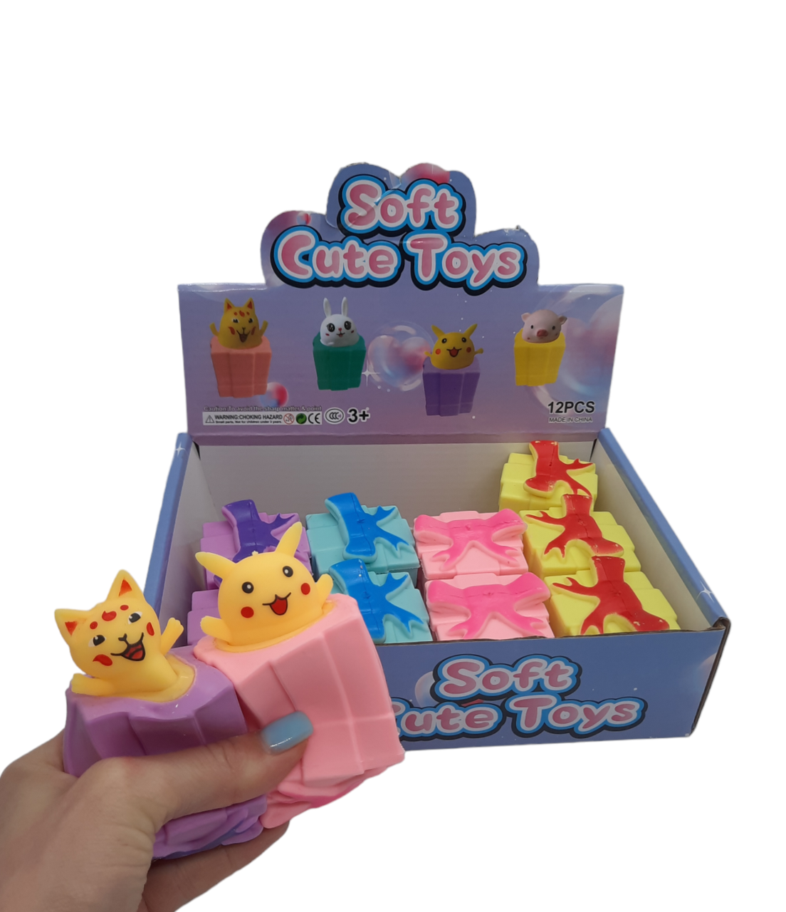 Антістрес пікачу та кішка у подарунку, фото 1