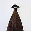 Натуральне Слов'янське Волосся на Капсулах 70 см 100 грам, Шоколад №03, фото 5