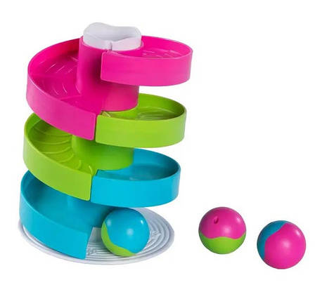 Розвиваюча іграшка Трек-балансир для кульок Fat Brain Toys Wobble Run F273ML, фото 1