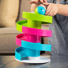Розвиваюча іграшка Трек-балансир для кульок Fat Brain Toys Wobble Run F273ML, фото 4