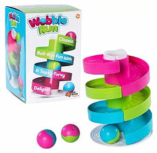 Розвиваюча іграшка Трек-балансир для кульок Fat Brain Toys Wobble Run F273ML, фото 3