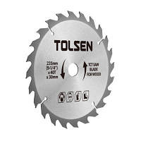Диск Tolsen пильный с ТВС напайками по дереву 210х48Т*30мм (76441) MM