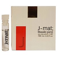 Парфюмированная вода Masaki Matsushima J-Mat для женщин - edp 1 ml vial