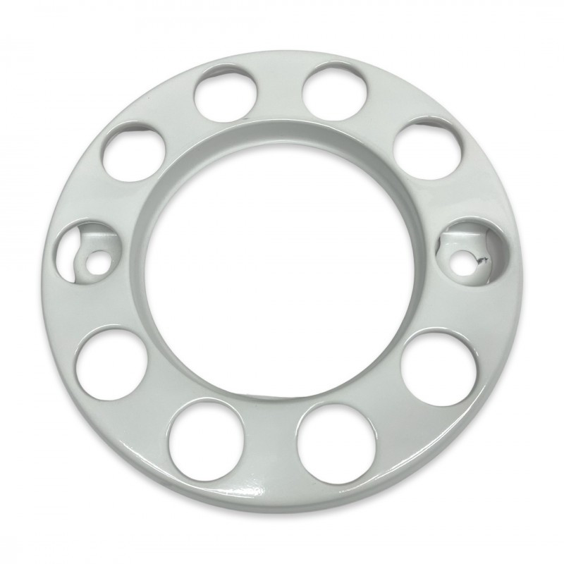 Ковпаки на диски корона металеві (білі) 22,5, фото 1