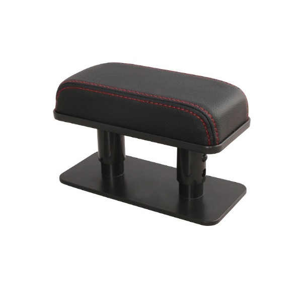 Підлокітник автомобільний Чорний з червоним