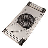 Столик трансформер для ноутбука з вентилятором, фото 9