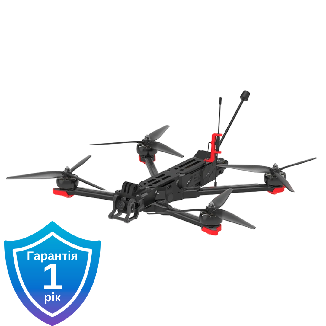 Квадрокоптер FPV дрон Chimera7 Pro V2 Analog 5.8G 2.5W 6S BNF ELRS 868/915MHz