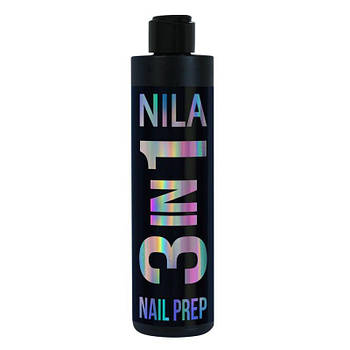 Nila 3 в 1 Засіб для підготовки нігтя (Cleanser/Prep/Dehydrator) 250 мл