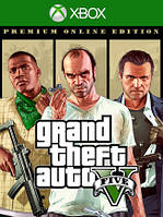 Grand Theft Auto V: Premium Online Edition & Whale Shark Card Bundle (Xbox One) - Xbox Live Key - UNITED