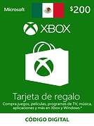 XBOX Live Gift Card 200 MXN Xbox Live Key MEXICO