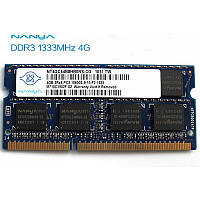 Оперативная память для ноутбука Nanya 2Rx8 SO-DIMM DDR3 4GB 1333MHz PC3-12800